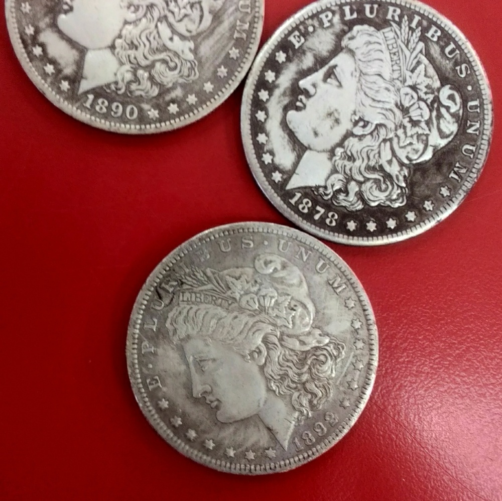 Nice one dollar silver 1890 ~1892 ~1878